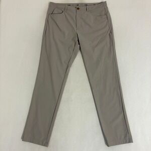 Rhone Momentum Golf 5 Pocket Pants Men 36x32 Performance Lightweight Preppy READ